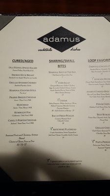 Menu photo 3 Adamus Chicago, IL Menu photo 3 Adamus Chicago, IL