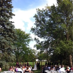 Wausau Country Club - Lovely outdoor ceremony at WCC!