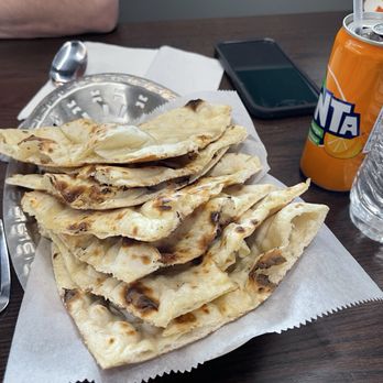 Hyderabad House - Butter naan bread. Fresh and delicious. - Indian Near Me - Indianapolis, Indiana Hyderabad House - Butter naan bread. Fresh and delicious. - Indian Near Me - Indianapolis, Indiana