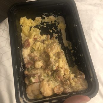 Tito's Lounge - Shrimp with Grits half gone! - Cocktail Bars Near Me - Douglasville, Georgia
