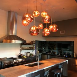 Ojai Electric - Tom Dixon Melt fixtures that Jonathan installed