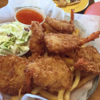 Coconuts Fish Cafe - Shrimp and fries - Seafood Near Me - Kihei, Hawaii