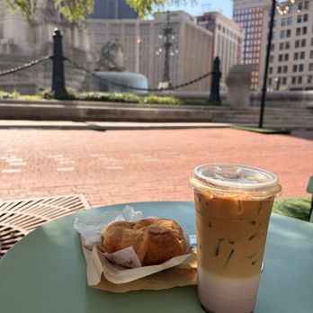 Sun & Moon Cafe - Blueberry Pie Latte and Croissant Sandwich - Bakeries Near Me - Indianapolis, Indiana Sun & Moon Cafe - Blueberry Pie Latte and Croissant Sandwich - Bakeries Near Me - Indianapolis, Indiana