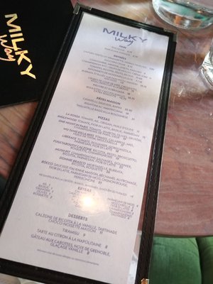 Menu photo 1 Milky Way Cocktail Bar Montreal, QC Menu photo 1 Milky Way Cocktail Bar Montreal, QC
