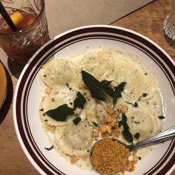 Scaddabush - Sangria and butternut squash ravioli - Italian Near Me - Scarborough, Ontario Scaddabush - Sangria and butternut squash ravioli - Italian Near Me - Scarborough, Ontario