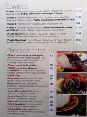 Menu photo 1 Shami Shawarma Buenos Aires, C