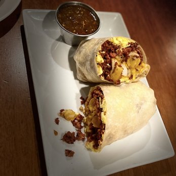 Pyramid Cafe - Breakfast burrito with carnitas - Burgers Near Me - Las Vegas, Nevada