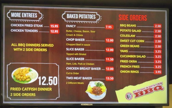 Menu photo 1 Old Hickory Inn Barbeque Houston, TX Menu photo 1 Old Hickory Inn Barbeque Houston, TX