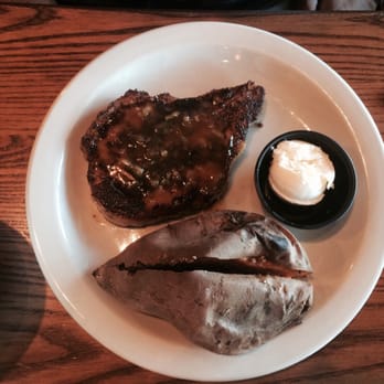 Cracker Barrel Old Country Store - Pork chops and baked sweet potato - Breakfast & Brunch Near Me - Santee, South Carolina
