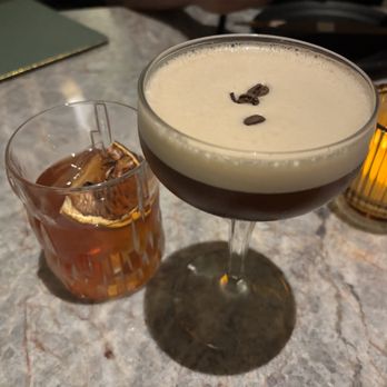 Animae - A5 old fashioned and Turon espresso martini - Asian Fusion Near Me - San Diego, California Animae - A5 old fashioned and Turon espresso martini - Asian Fusion Near Me - San Diego, California