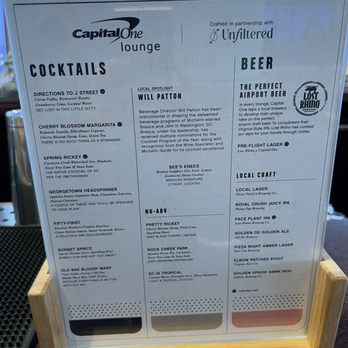 Capital One Lounge - Airport Lounges Near Me - Dulles, Virginia