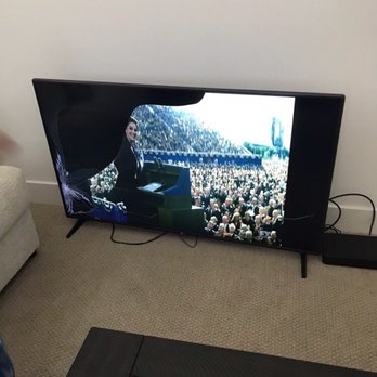 Ashley Store - Damage to my tv. Not visibly apparent when tv is not on. Ashley will not reimburse or repair damage. - Furniture Stores Near Me - Fairfield, California Ashley Store - Damage to my tv. Not visibly apparent when tv is not on. Ashley will not reimburse or repair damage. - Furniture Stores Near Me - Fairfield, California