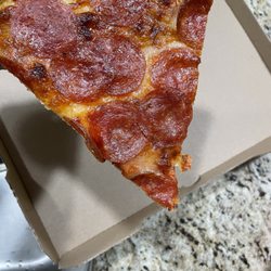 Little Caesars - Compressed stale and old pizza purchased 10 mins ago