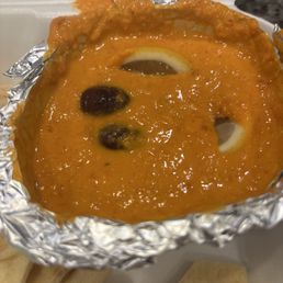 This is supposed to be in lemon hummus? It's like squash, soup or something. This is supposed to be in lemon hummus? It's like squash, soup or something.