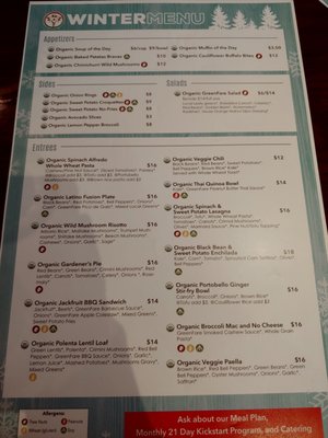 Menu photo 3 GreenFare Organic Cafe Herndon, VA
