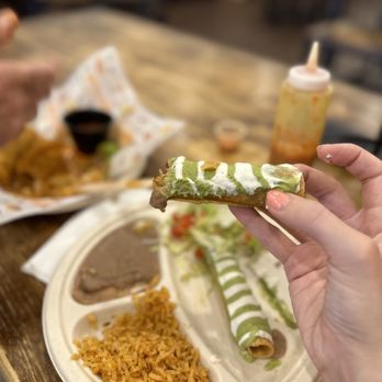 Nissi Vegmex - The flautas are tasty! - Mexican Near Me - Austin, Texas