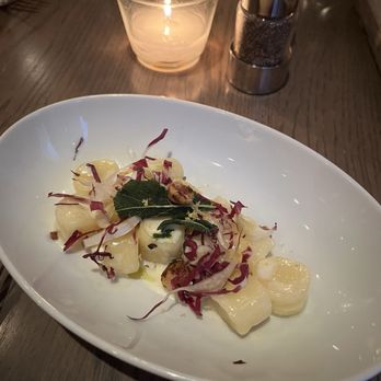 Sassafraz - Potato and ricotta gnocchi - French Near Me - Toronto, Ontario