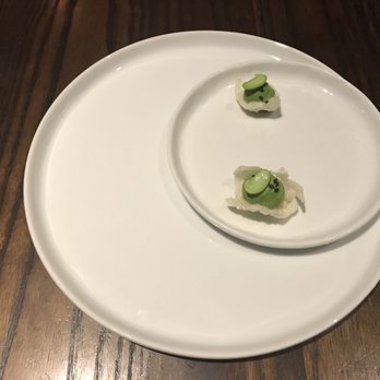 S.K.Y. - Complementary appetizer (guacamole is super rich and goes perfect with the crispy chip like thing) - New American Near Me - Chicago, Illinois