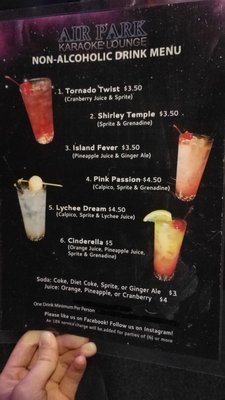 Menu photo 4 Air Park Karaoke Lounge Honolulu, HI