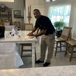 Cambria - Juan our fabulous senior technician A + Give this man a raise!