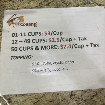 Covang Tofu Pudding - Desserts Near Me - Houston, Texas