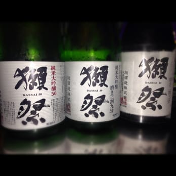 Genius Lounge - Only bar in hawaii offering the entire Dassai sake line...nigori and nigori sparkling too! - Japanese Near Me - Honolulu, Hawaii