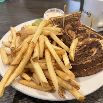 Keys Cafe & Bakery - Ruben with fries - Coffee & Tea Near Me - Woodbury, Minnesota Keys Cafe & Bakery - Ruben with fries - Coffee & Tea Near Me - Woodbury, Minnesota