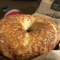 Safeway - Awesome fresh Asiago bagel for breakfast!