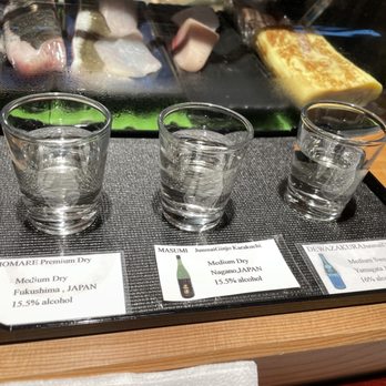 Yugafu Japanese Bistro - Sake flight - Japanese Near Me - Surrey, British Columbia Yugafu Japanese Bistro - Sake flight - Japanese Near Me - Surrey, British Columbia