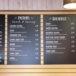 the menu