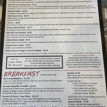 Grumpy's Diner - Menu - Sandwiches Near Me - Madison, Florida Grumpy's Diner - Menu - Sandwiches Near Me - Madison, Florida