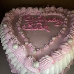 Cake By Marce - Heart shape vintage cake !!!