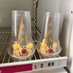 48 Flavors Ice Cream - Make the party more festive or brighten a little one's day with a clown cone, available in your favorite flavor.