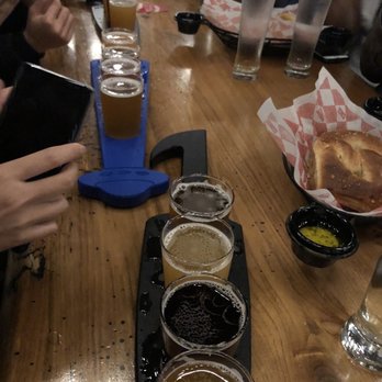 Harpoon Brewery - Samplers at our table - Breweries Near Me - Boston, Massachusetts Harpoon Brewery - Samplers at our table - Breweries Near Me - Boston, Massachusetts