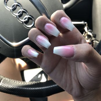 Chill N8ils studio - Pink to white ombré - Nail Salons Near Me - Vallejo, California Chill N8ils studio - Pink to white ombré - Nail Salons Near Me - Vallejo, California