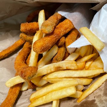 Douglas Burgers #5 - Fries Zucchini and fries - Fast Food Near Me - Norwalk, California Douglas Burgers #5 - Fries Zucchini and fries - Fast Food Near Me - Norwalk, California