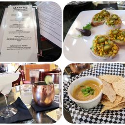Martyrita, Marty's Mule, Avocado and Roasted Corn Tartine, & Brink Beer Cheese Martyrita, Marty's Mule, Avocado and Roasted Corn Tartine, & Brink Beer Cheese