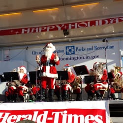 Bloomington Community Farmer's Market - Tuba Santas