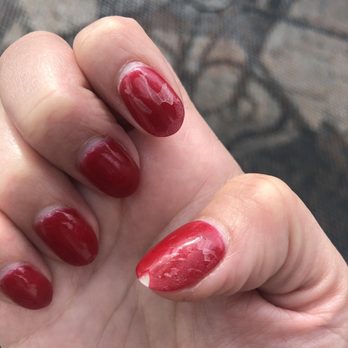 Rainlily - Awful SNS dip manicure - Nail Salons Near Me - Vienna, Virginia