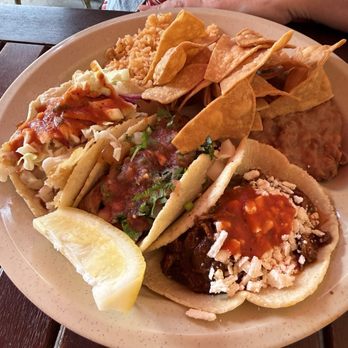 Pinches Tacos - Three Taco Combo - Mexican Near Me - Los Angeles, California