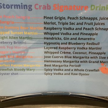 Storming Crab - Homestead - drinks - Seafood Near Me - Homestead, Pennsylvania Storming Crab - Homestead - drinks - Seafood Near Me - Homestead, Pennsylvania