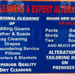 Master Tailor & Cleaners - Some of our Services