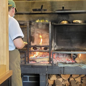 Bluto's - Beautiful wood fire set up! - Greek Near Me - Portland, Oregon Bluto's - Beautiful wood fire set up! - Greek Near Me - Portland, Oregon