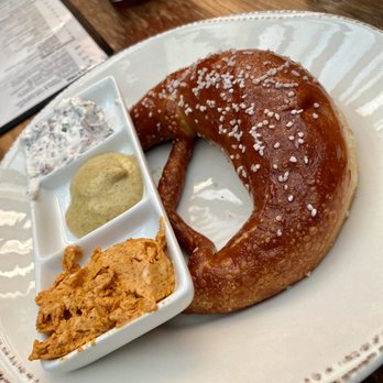 Old Stein Inn - Appetizer pretzel - German Near Me - Edgewater, Maryland