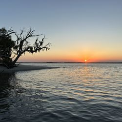 St Johns Kayaks & Boat Tours - Sunset on the way back.