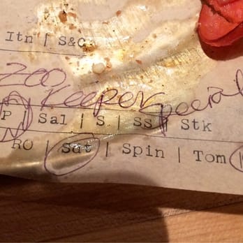 Fired Pie - ZooKeeper Special! - Pizza Near Me - Phoenix, Arizona