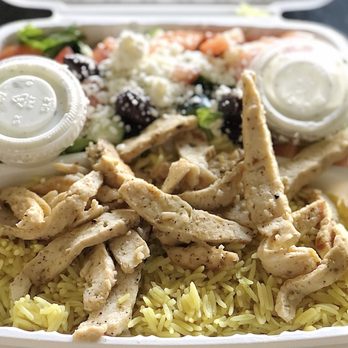 Blazin Gyros - Chicken Gyro Platter to go - Mediterranean Near Me - Tigard, Oregon