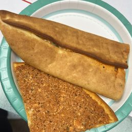 Spicy cheese boreg and Shanklish