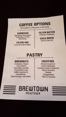 Menu photo 2 Brewtown Newtown Newtown, NSW