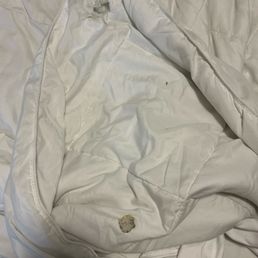 Cigarette burns in duvet Cigarette burns in duvet